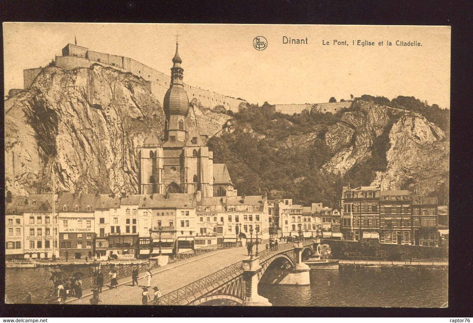 CPA Neuve Belgique DINANT Le Pont L'Eglise Et La Citadelle - Dinant