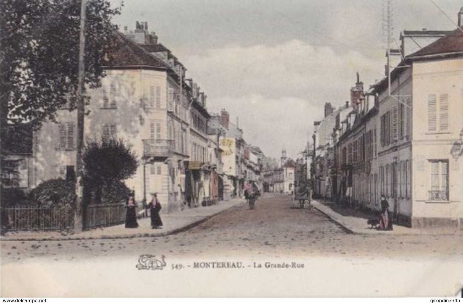 SEINE ET MARNE MONTEREAU La Grande Rue - Montereau