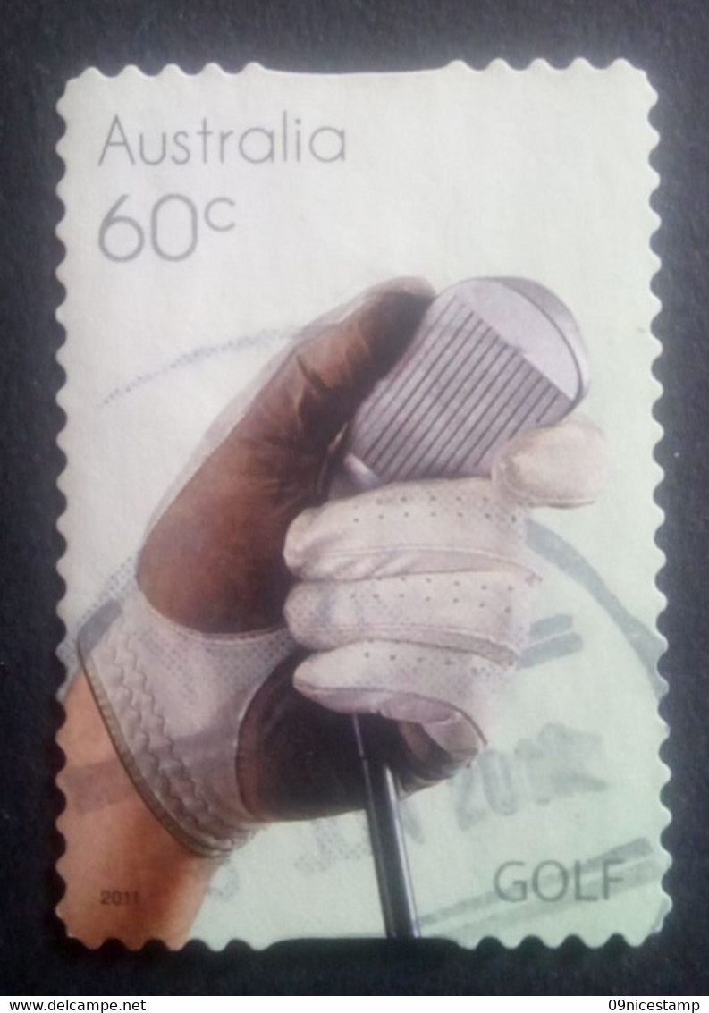 Australia, Year 2011, Cancelled, Golf - Used Stamps