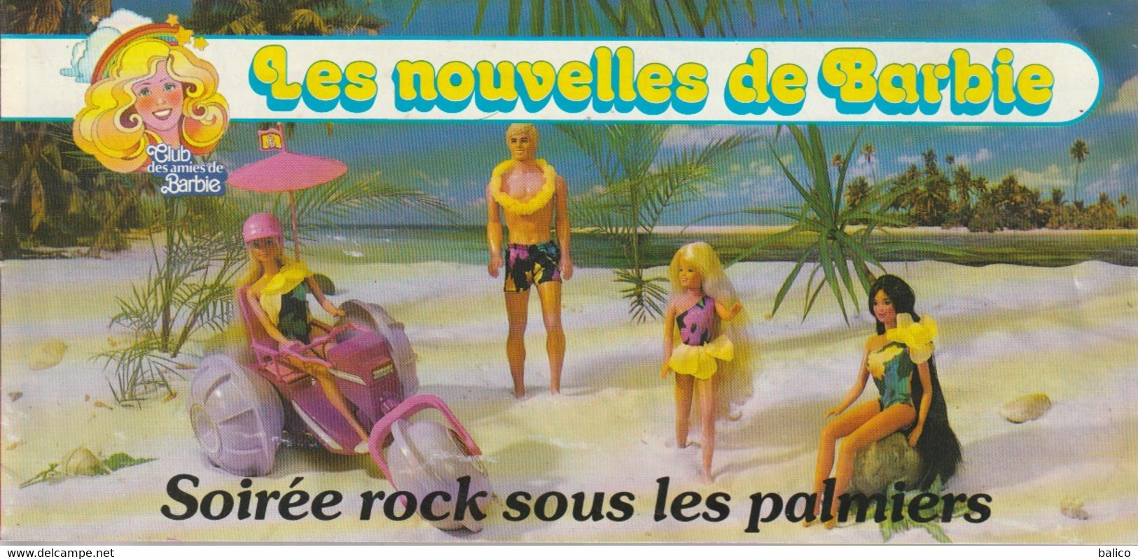 Les Nouvelles De Barbie - Soirée Rock Sous Les Palmiers (quelques Pages En Modèle ) - Barbie