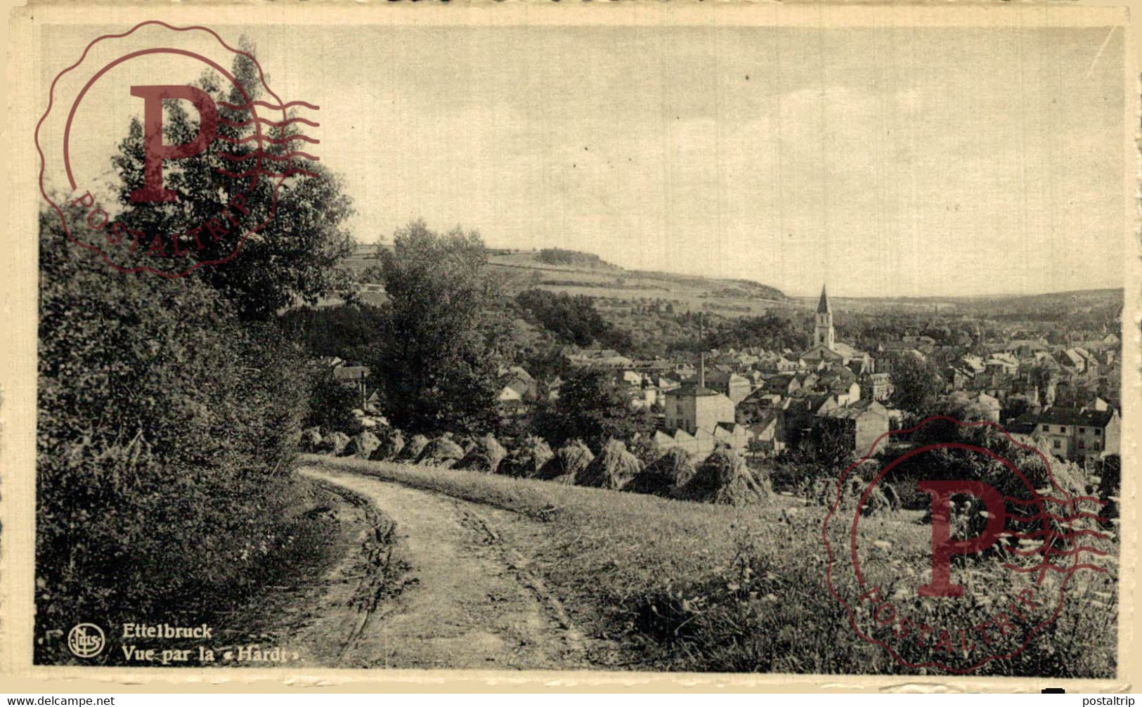 ETTELBRUCK VUE PAR LA HARDT LUXEMBURG LUXEMBURGO LUXEMBOURG - Ettelbruck