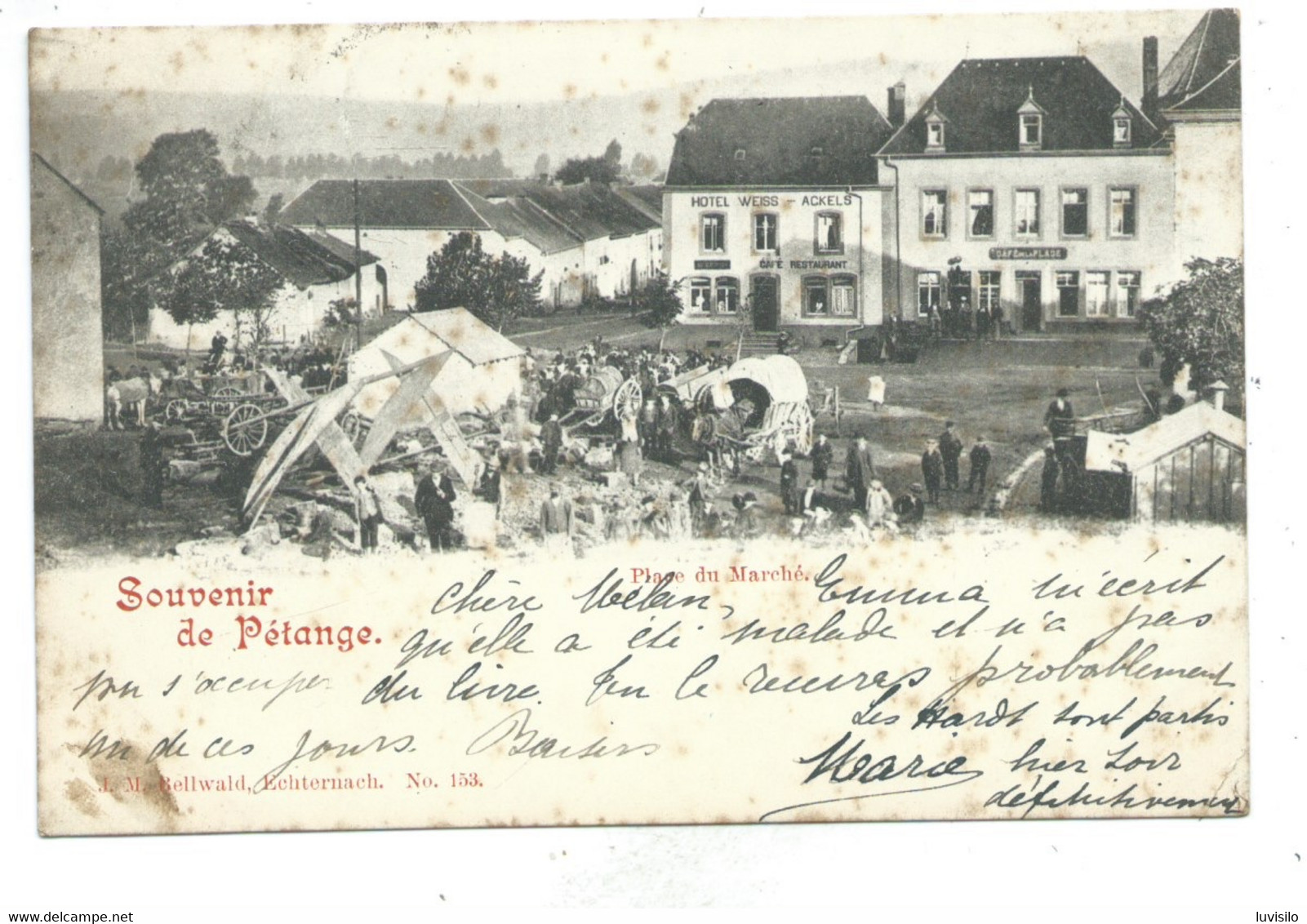 Pétange Place Du Marché - Pétange