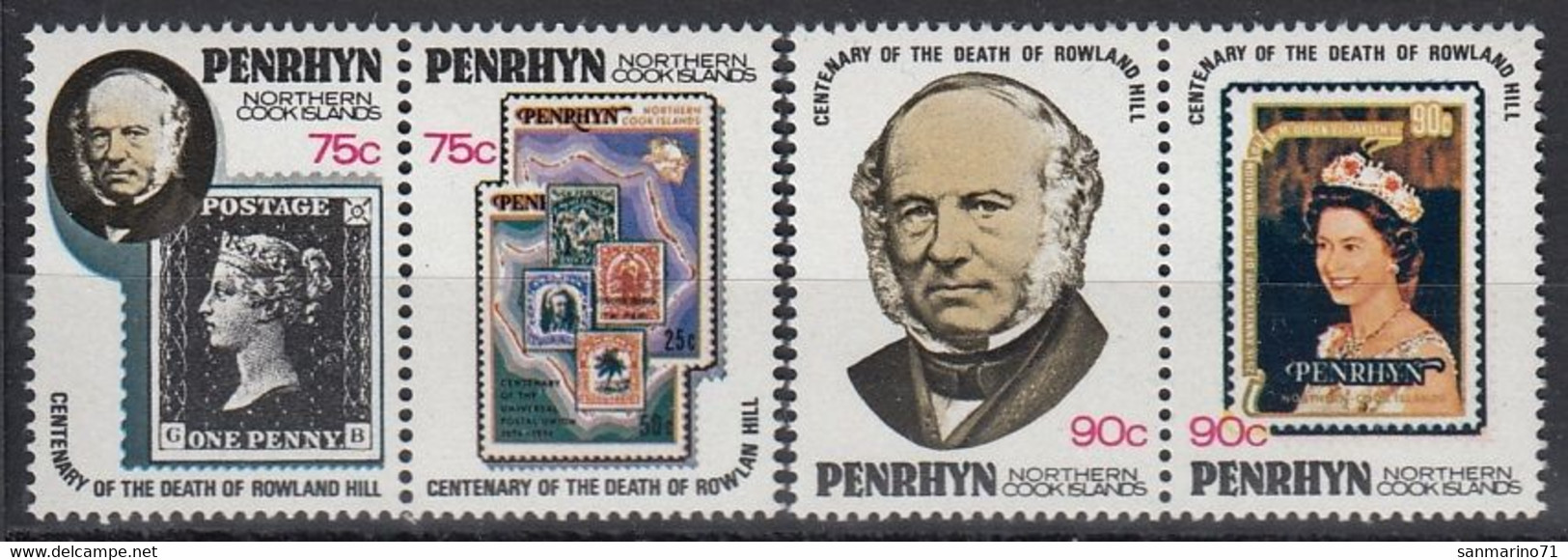 PENRHYN 120-123,unused - Penrhyn