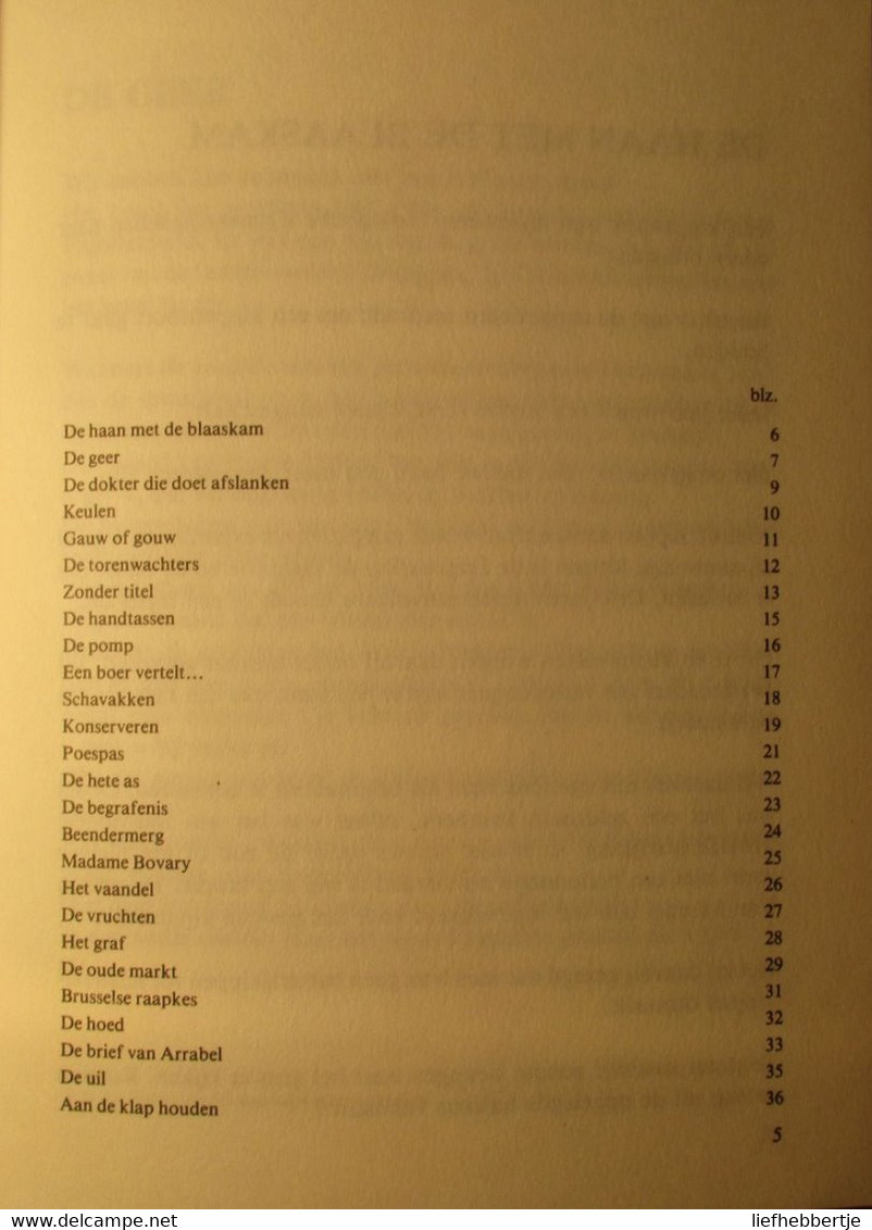 De Haan Met De Blaaskam - Korte Verhalen - Door P. Vlieghe - Barcos