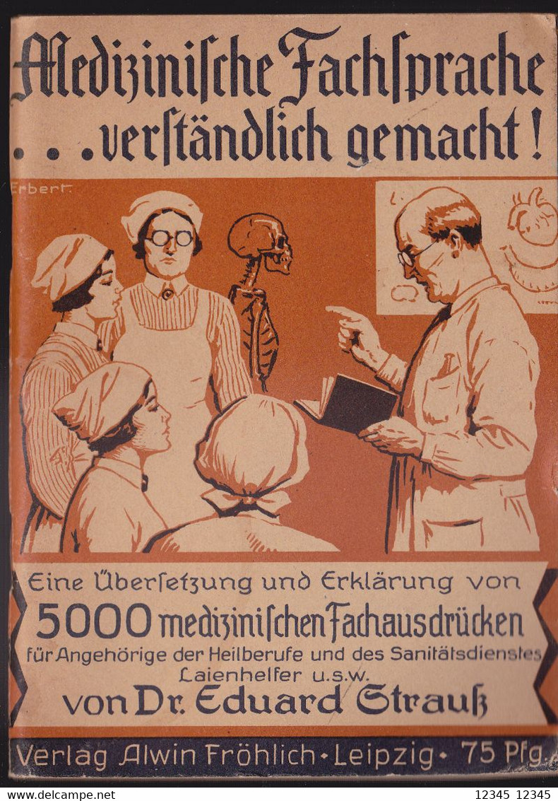 Medizinische Fachsprache 1938 - Livres Scolaires
