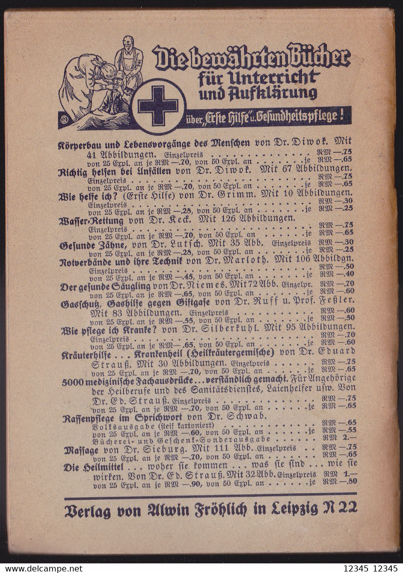 Medizinische Fachsprache 1938 - Schulbücher