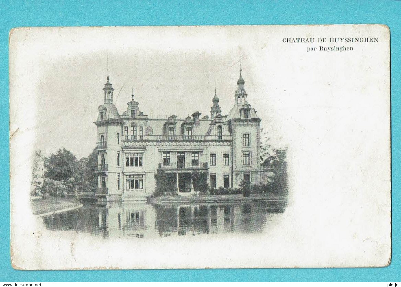 * Buizingen - Buysinghen (Halle - Vlaams Brabant) * Chateau De Huyssinghen, Kasteel, Schloss, Castle, Zeldzaam Unique - Halle