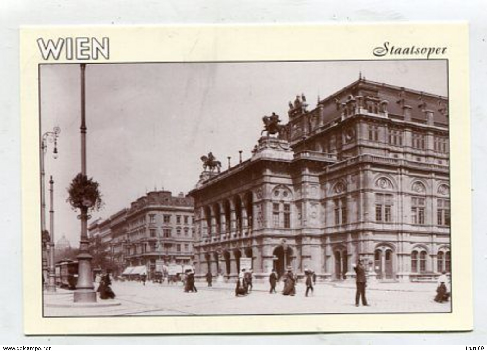 AK 056626 AUSTRIA - Wien - Staatsoper - MODERN CARD - Ringstrasse