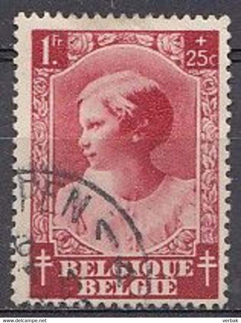 Belqique 1937  Mi.Nr: 462 Kampf Gegen Die Tuberkulose  Oblitèré / Used / Gebruikt - Usati