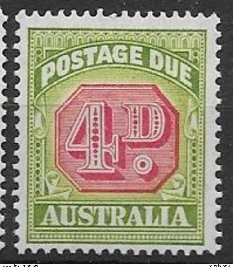 Australia Mnh ** 1938 34 Euros - Postage Due