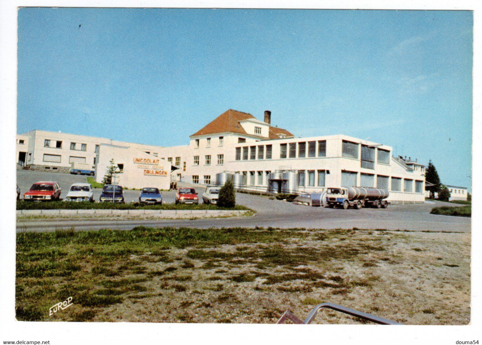 CITROEN GS, RENAULT 5, 12, Camion Semi Citerne SAVIEM - Usine Unicolait à Drulingen (67) - Turismo