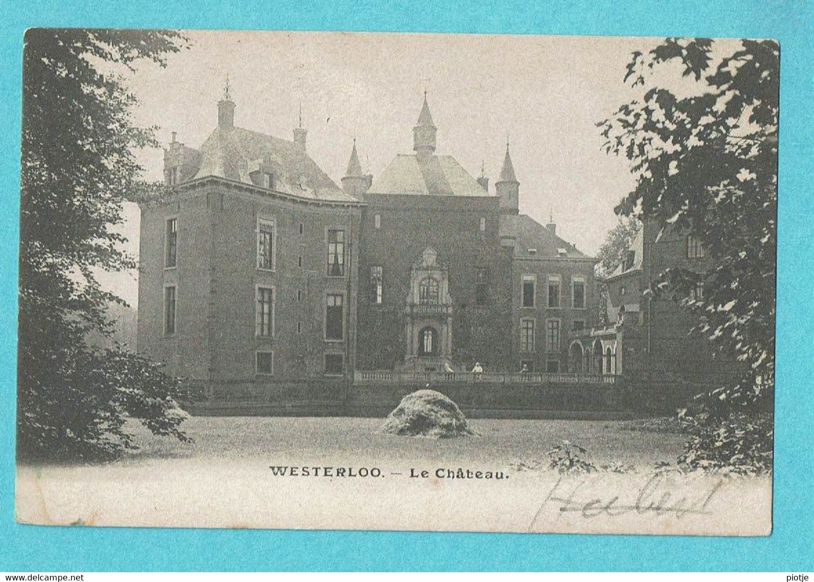 * Westerlo - Westerloo (Antwerpen - Anvers) * Le Chateau, Kasteel, Schloss, Castle, Pont, Old, Rare, Unique - Westerlo