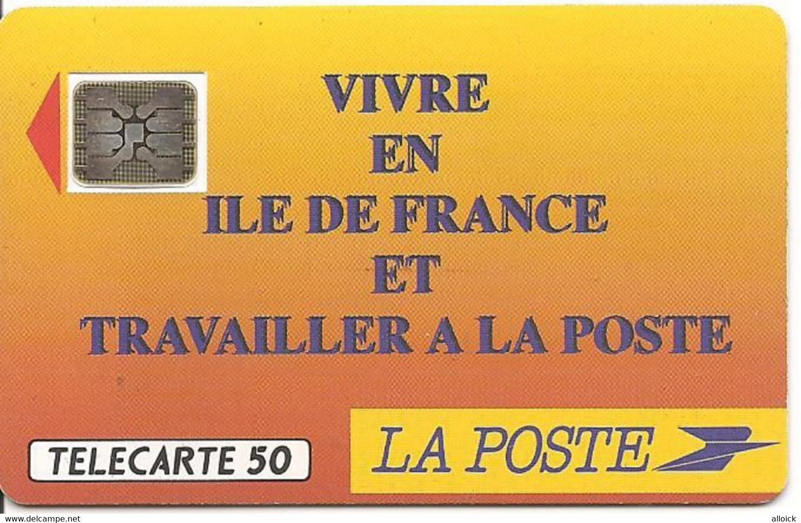 F136B 590.3  -  R°  Luxe Et V° TB - Voir Scan  -  LA POSTE - Ile De France      -     4 N° GE + 1 N° PE - 1990