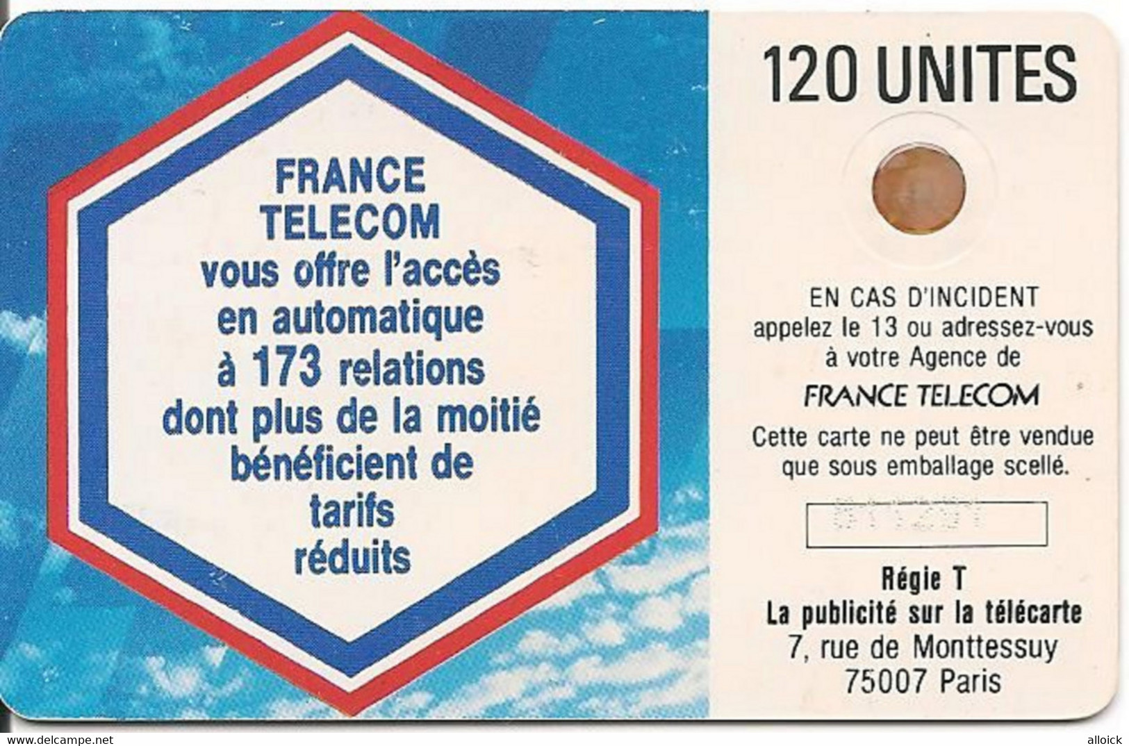 C41   - Neuve  EC/TB  -   U.I.T.  Nice 1989      -     Voir Annonce Et Scans  ! - Internas