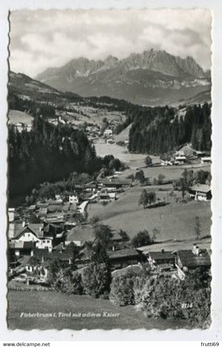 AK 056721 AUSTRIA - Fieberbrunn I. Tirol Mit Wildem Kaiser - Fieberbrunn