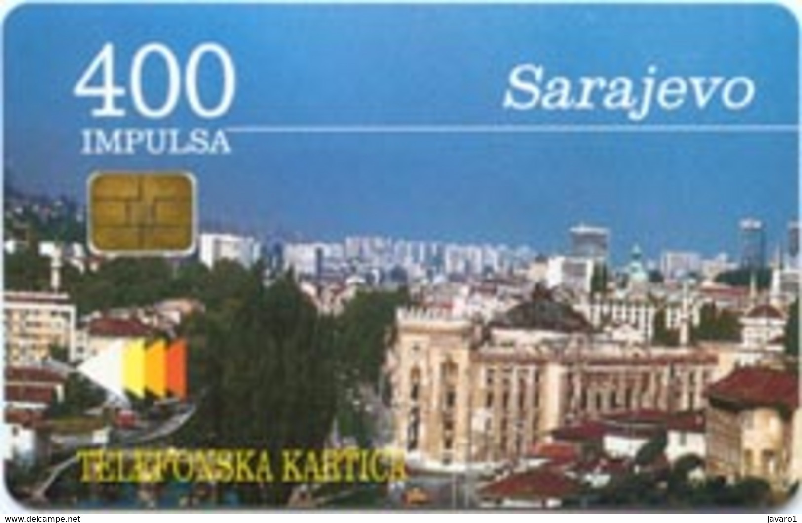 BOSNIA : S05 400 Sarajevo View MINT - Bosnie