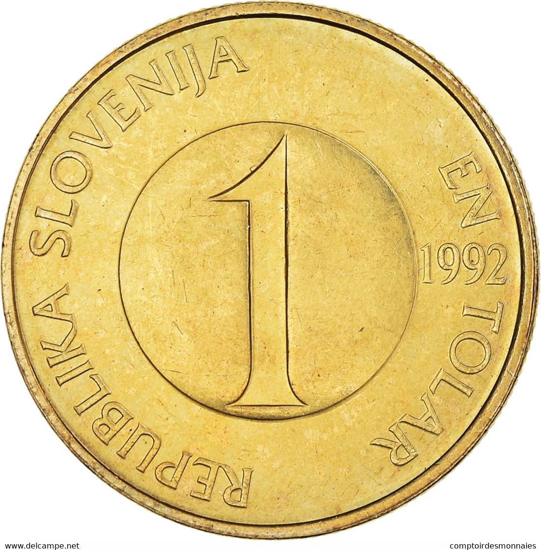 Monnaie, Slovénie, Tolar, 1992, SPL, Nickel-Cuivre, KM:4 - Slovenia