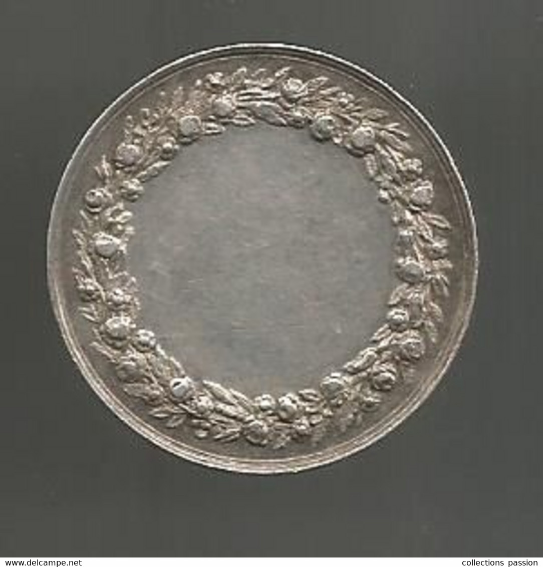 Médaille De Mariage , MARIAGE CHRETIEN , Graveur PINGRET , ARGENT,  2 Scans - Autres & Non Classés