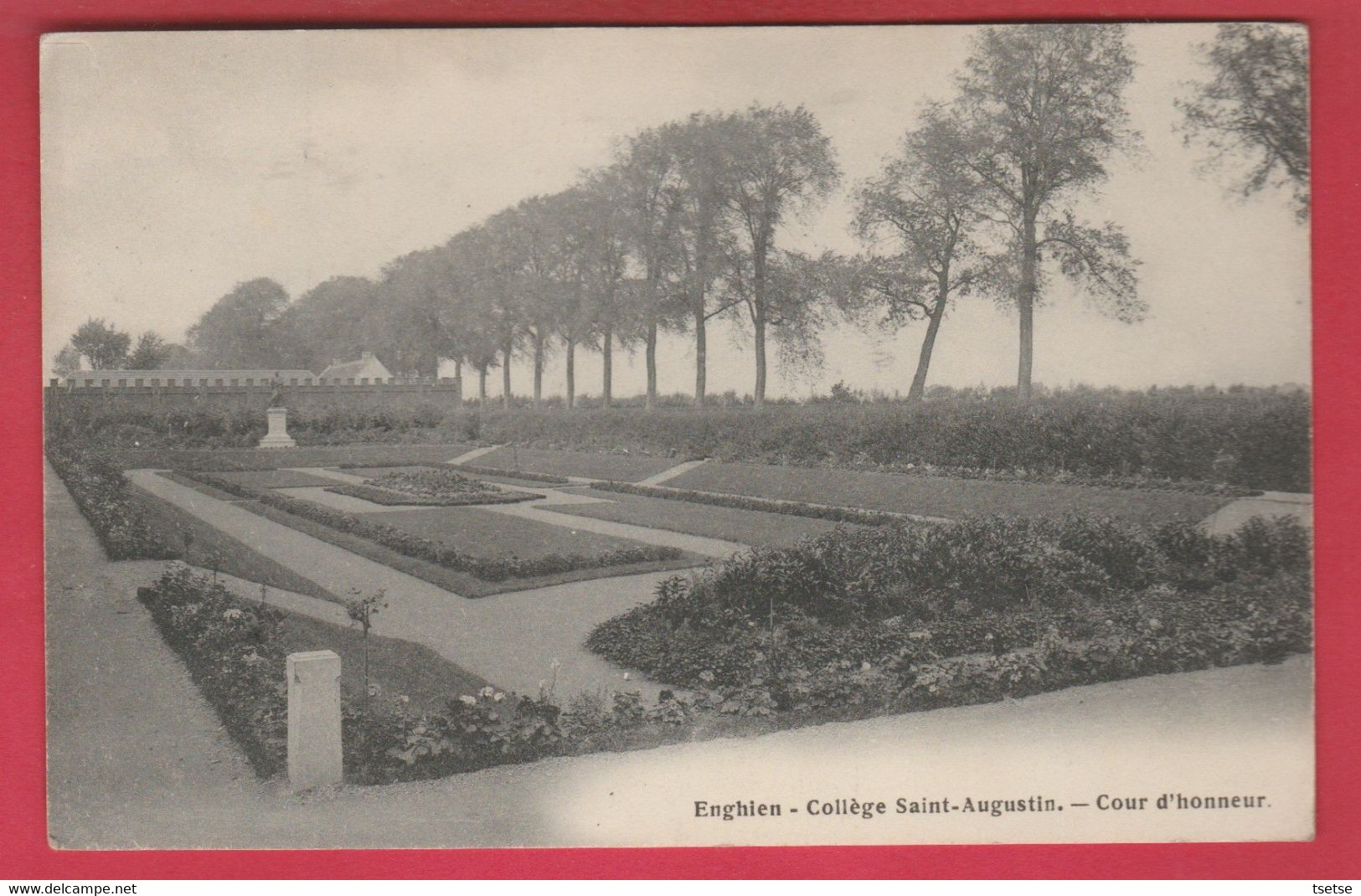 Enghien - Collège Saint-Augustin - Cour D'honneur ( Voir Verso ) - Edingen