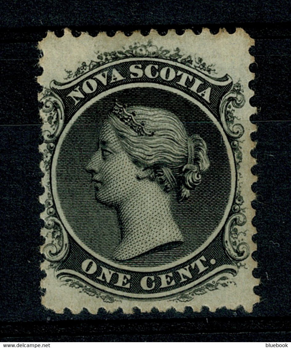 Ref 1545 - 1860-1863 Nova Scotia Canada 1c SG 18 Mint Stamp - Ongebruikt