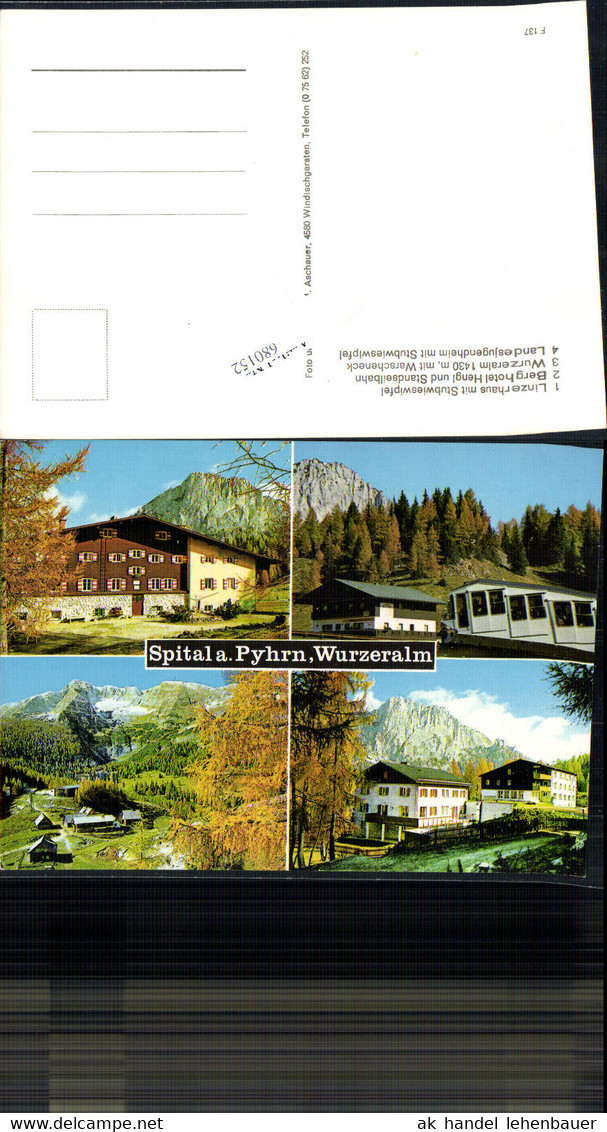 680152 Spital Am Pyhrn Wurzeralm - Spital Am Phyrn