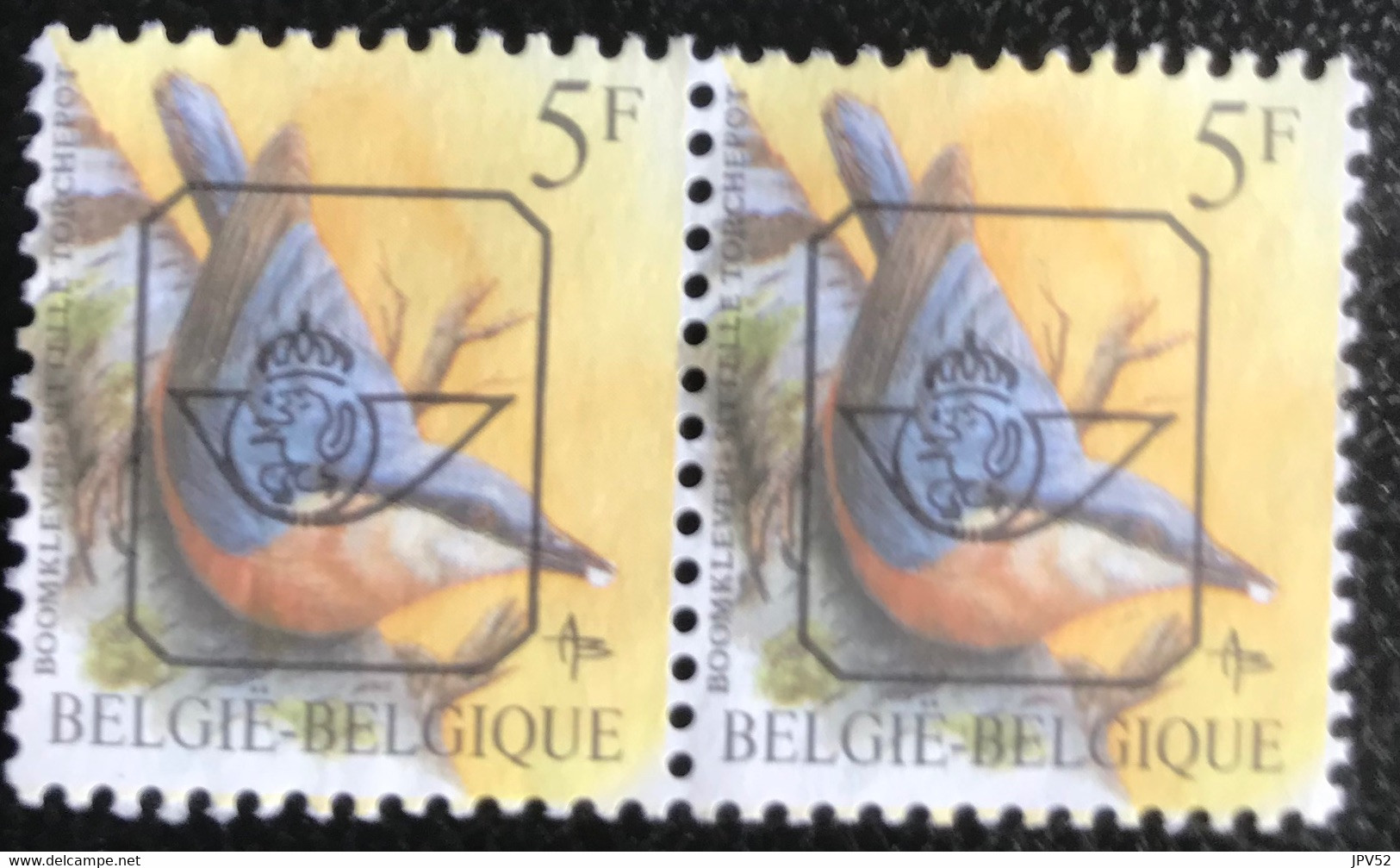 België - Belgique - C9/29 - MH - 1992 - Michel 2275 - Boomklever - Typos 1986-96 (Oiseaux)