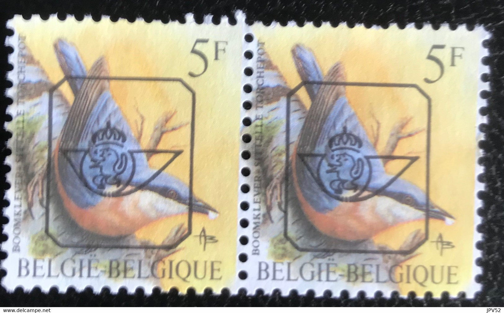 België - Belgique - C9/29 - MH - 1992 - Michel 2275 - Boomklever - Typos 1986-96 (Vögel)