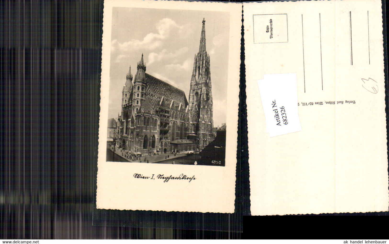 682326 Wien Stephansdom Stephanskirche - Stephansplatz