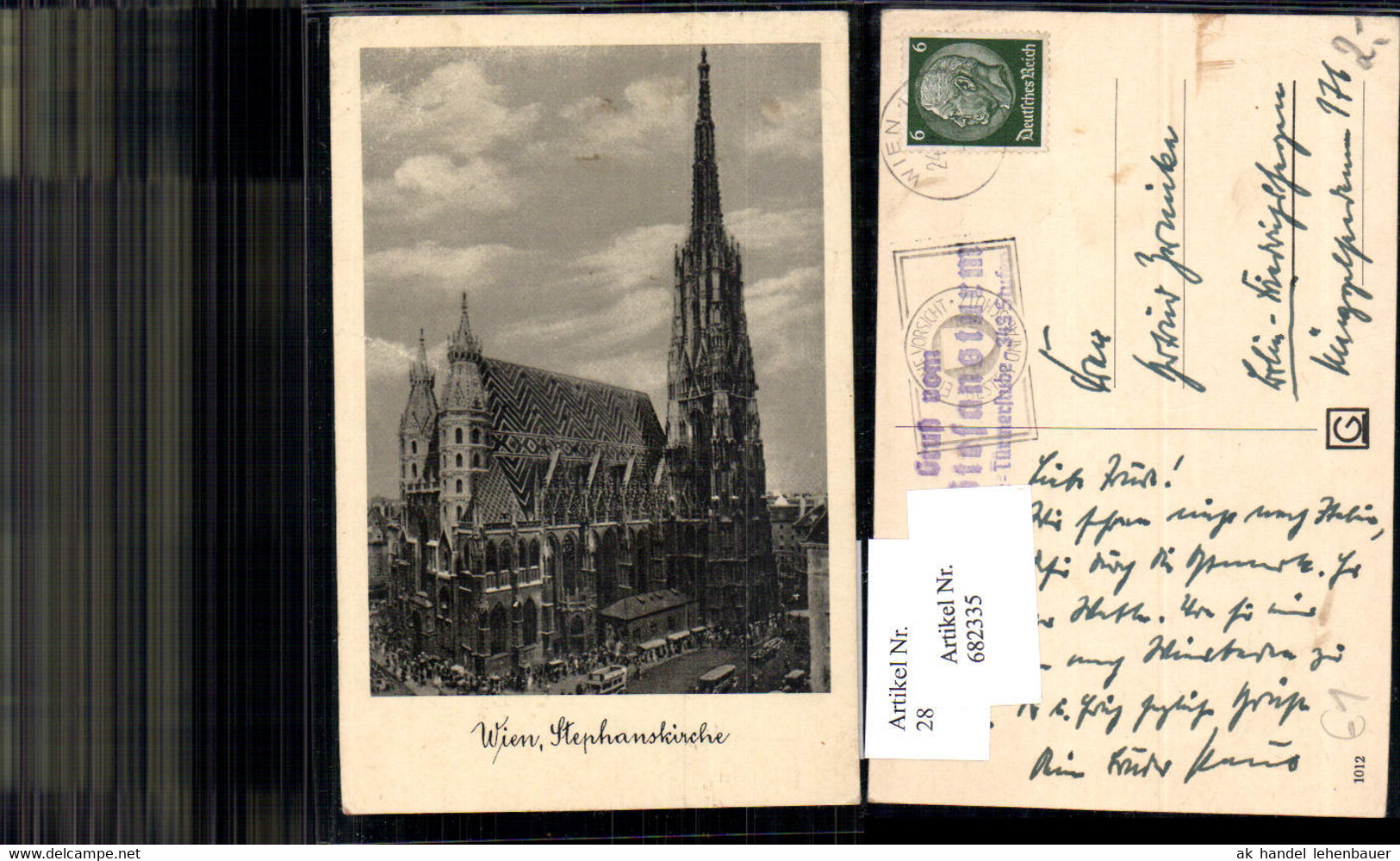 682335 Wien Stephansdom Stephanskirche - Stephansplatz