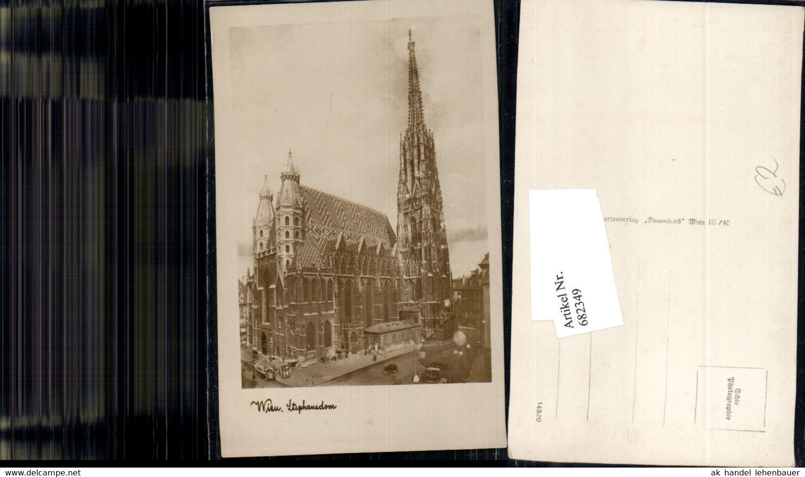 682349 Wien Stephansdom Stephanskirche - Stephansplatz