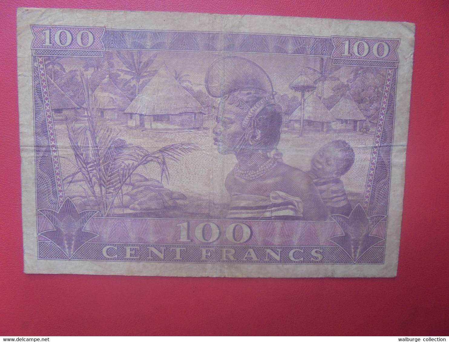GUINEE 100 FRANCS 1958 Circuler WPM N°7 (L.2) - Guinea