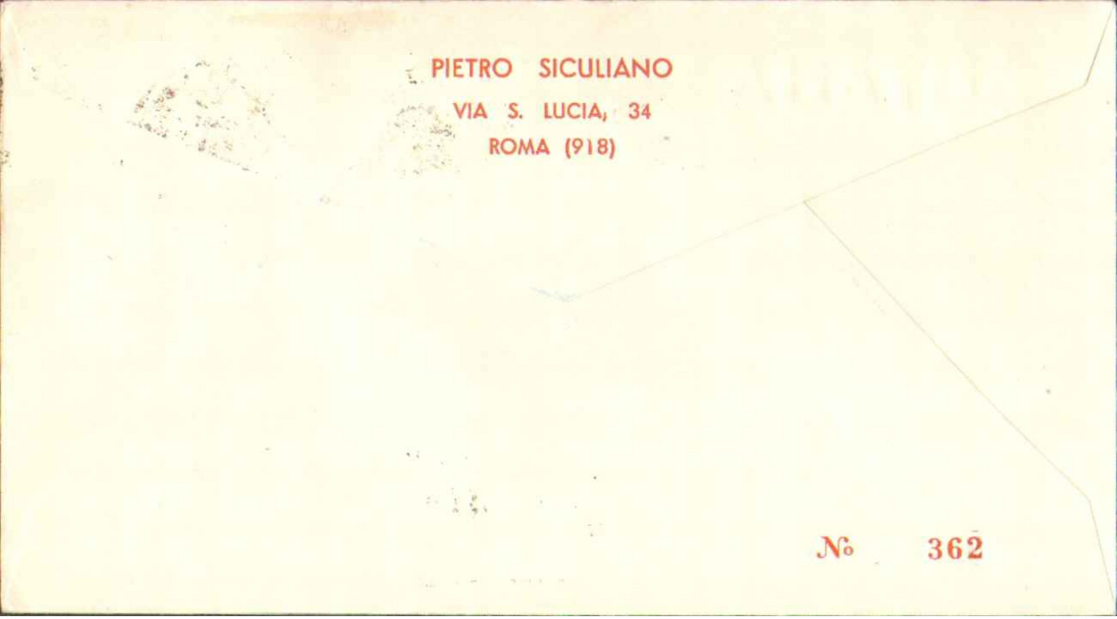 1959- Raccomandato Affrancato Coppia L.60 Visita Dello Sciah Con Bollo Alitalia I Collegamento Aereo Rimini-Londra - Ohne Zuordnung