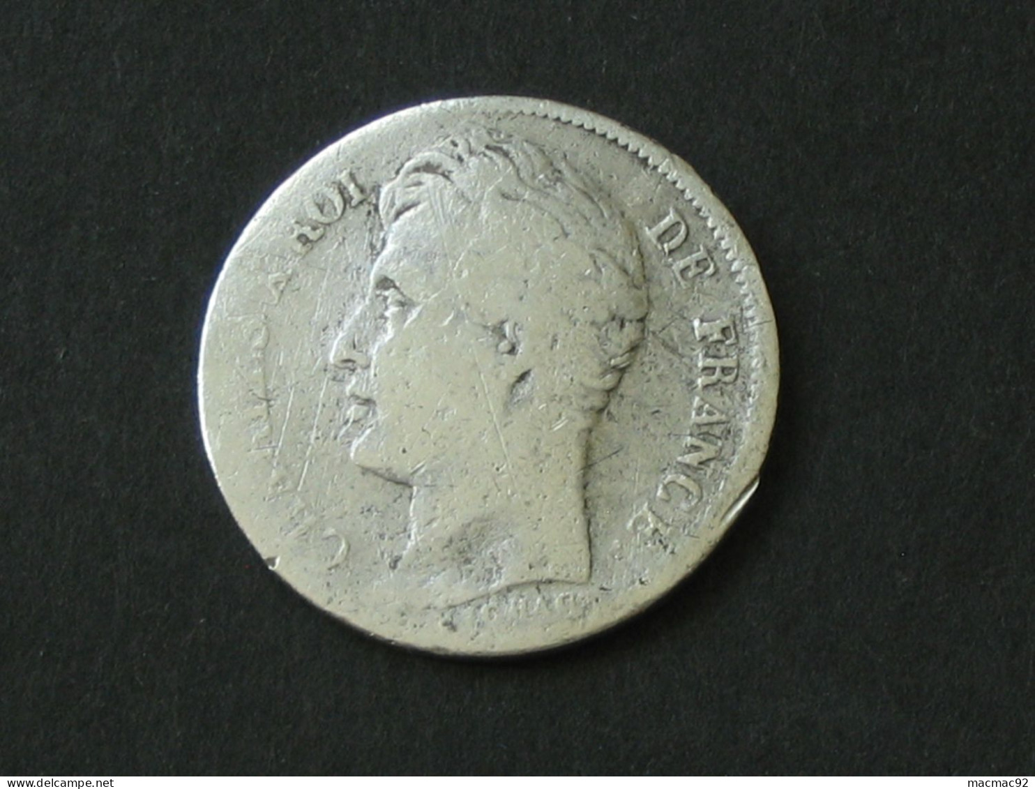 CHARLES X  -  1/2 Franc 1827 A   **** EN ACHAT IMMEDIAT **** - 1/2 Franc