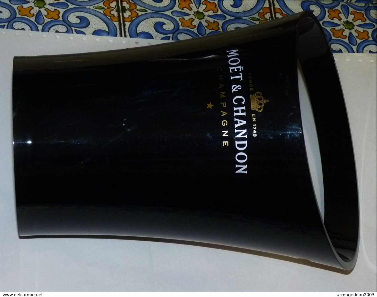 JOLI SEAU A CHAMPAGNE MOET & CHANDON design JM GADY Champagne bucket TBE