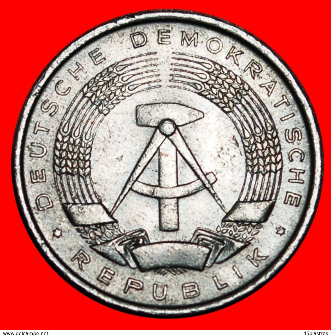 * HAMMER AND COMPASS (1960-1990): GERMANY ★ 1 PFENNIG 1963A! DISCOVERY COIN! LOW START ★ NO RESERVE! - 1 Pfennig
