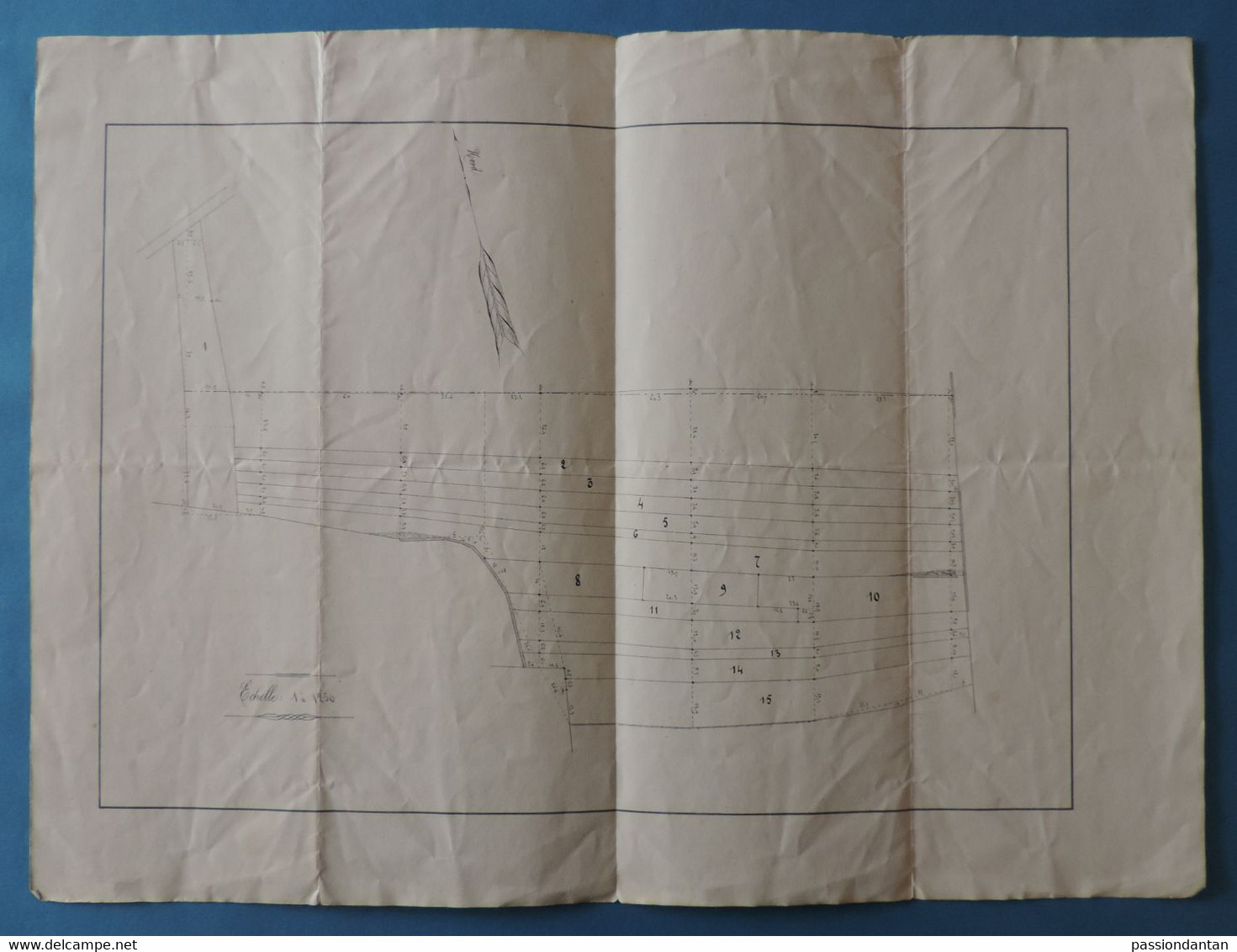 Document Daté De 1867 - Haute Saône - Champlitte - Leffond - Opération De Bornage De 15 Parcelles De Terres - Autres Plans