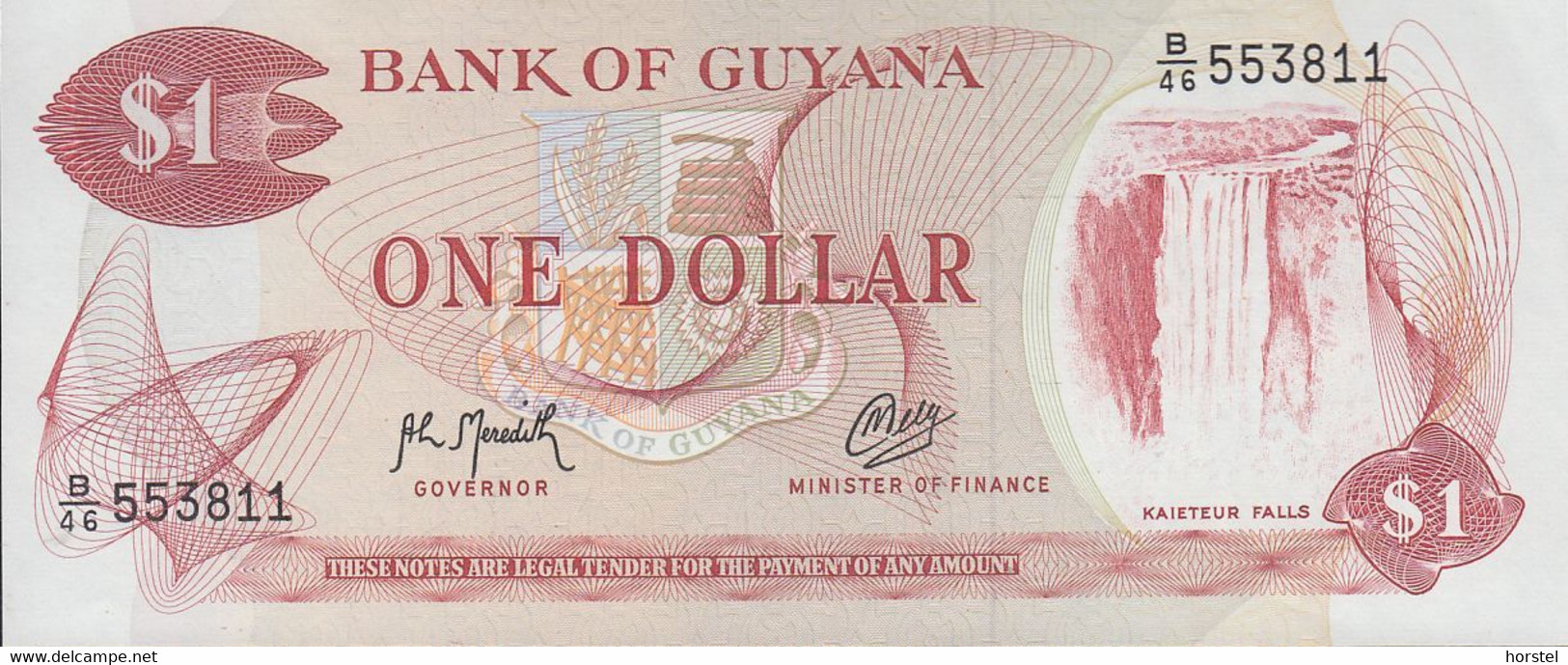 Guyana - 1 Dollar 1992 - B46 Unc - Guyana