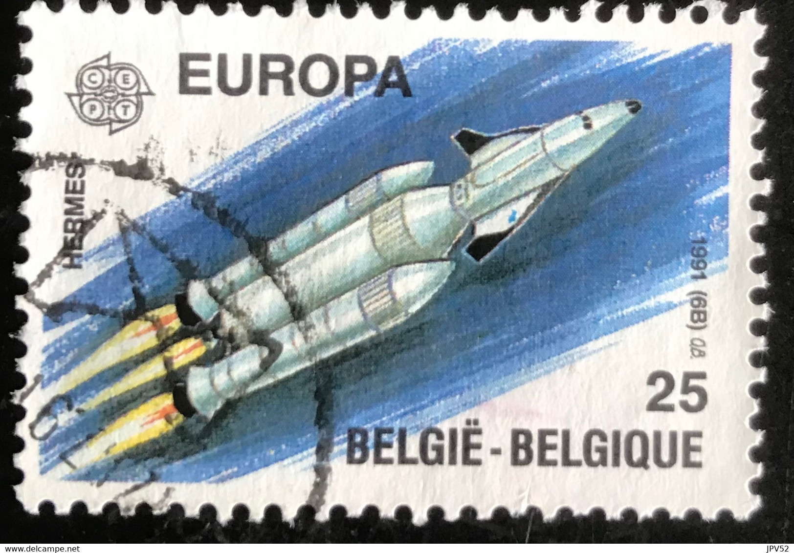 België - Belgique - C9/30 - (°)used - 1991 - Michel 2459 - Europa - Ruimtevaart - Used Stamps