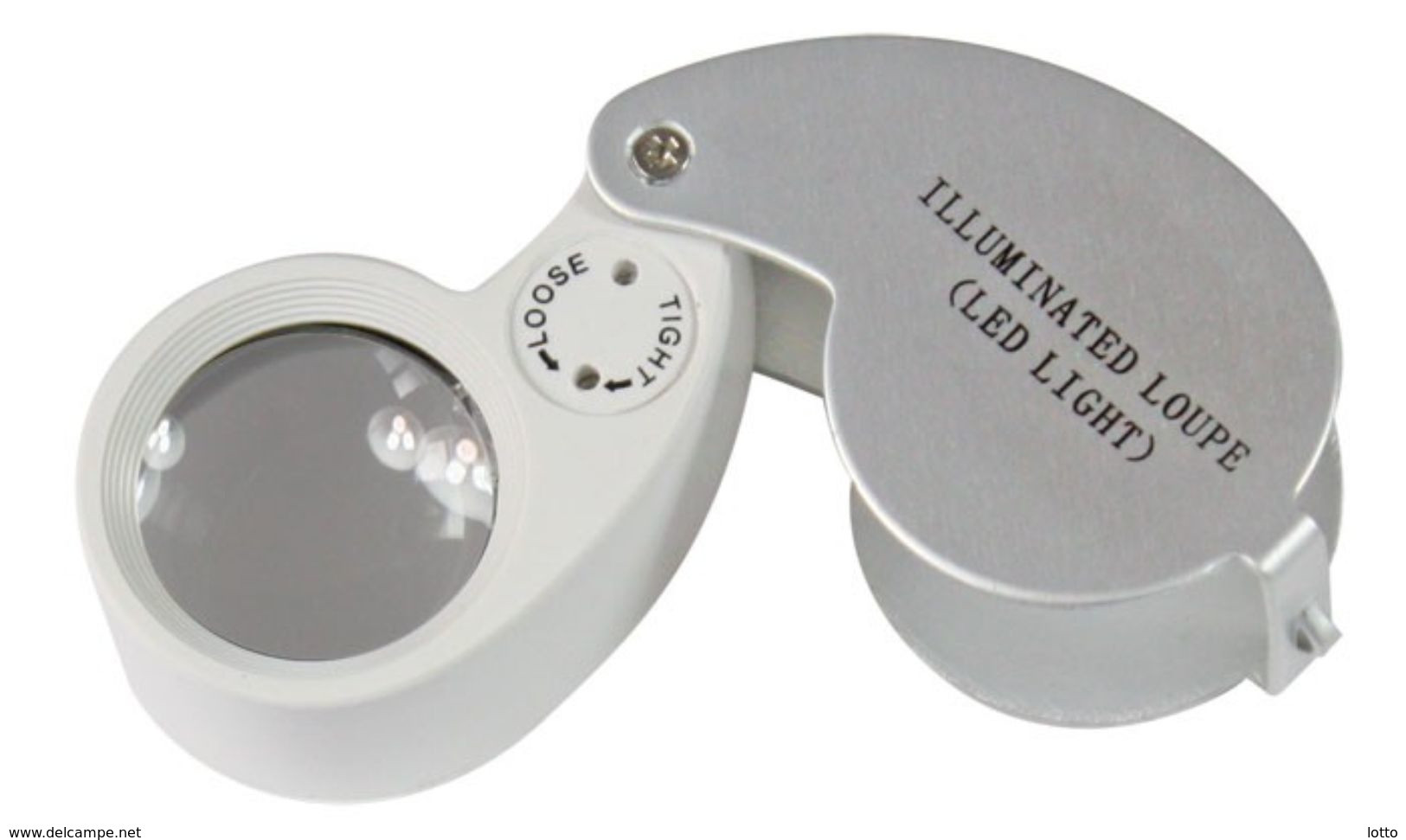 Lindner Einschlaglupe Mit LED Beleuchtung, Vergrößerung 10x,   +++ NEU OVP +++ (2091) - Pins, Vergrootglazen En Microscopen