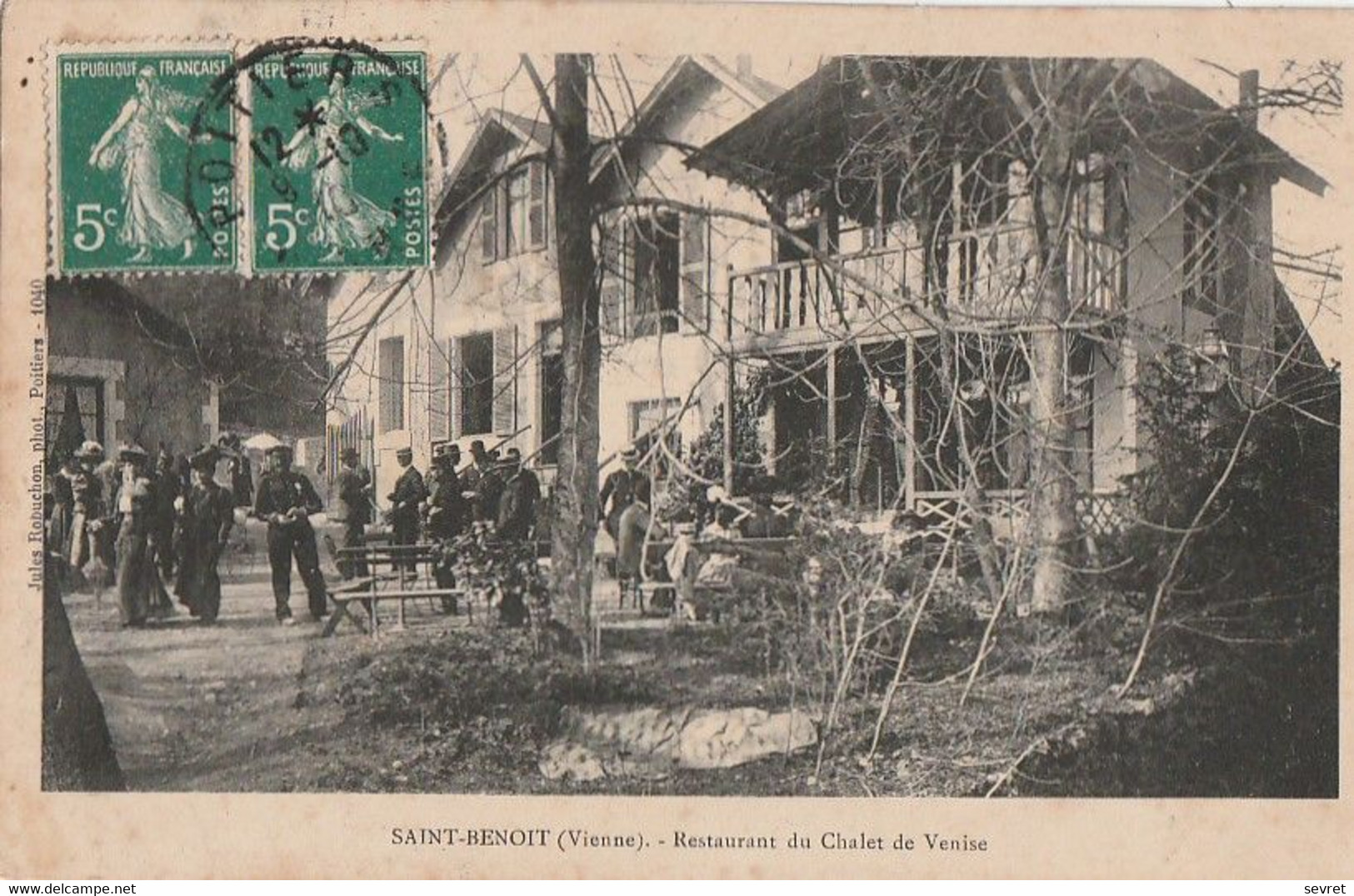 SAINT-BENOIT. - Restaurant Du Chalet De Venise - Saint Benoit