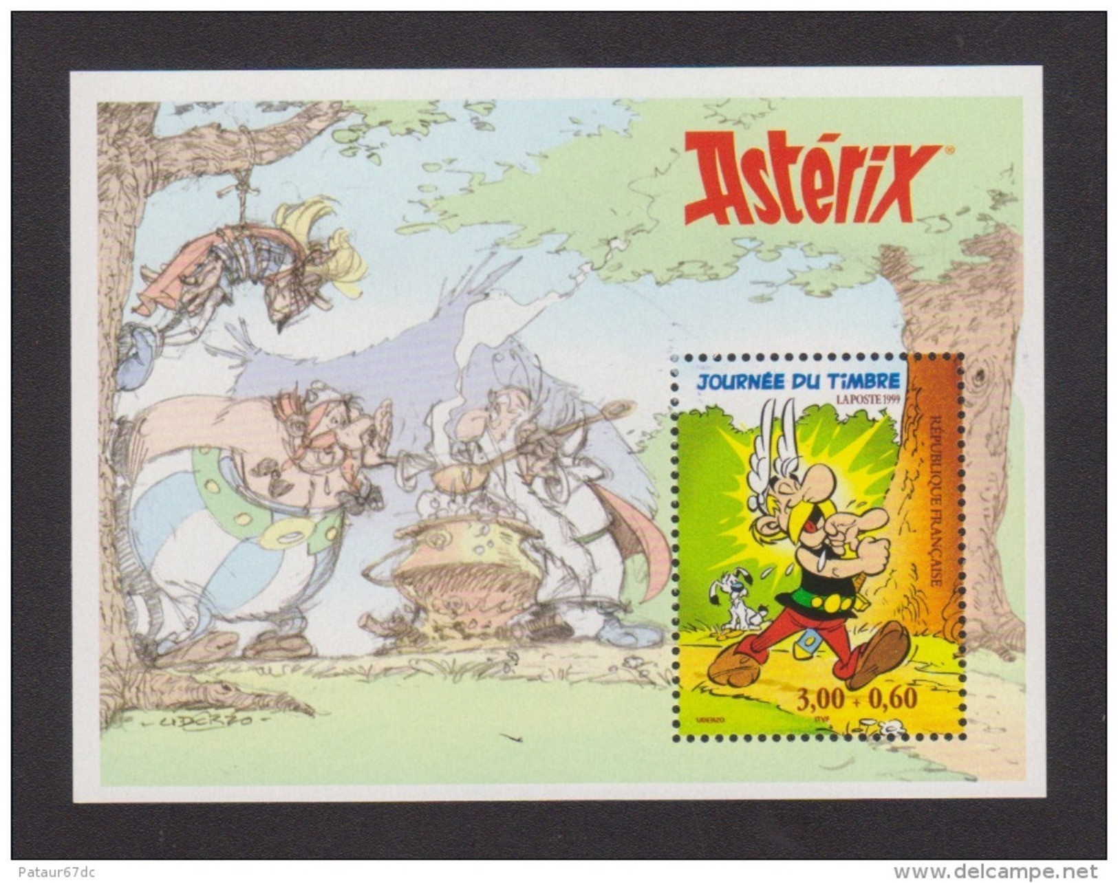 FRANCE / 1999 / Y&T N° 3228 ** En Bloc Ou BF N° 22 ** (Feuillet "Astérix") X 1 - Nuovi