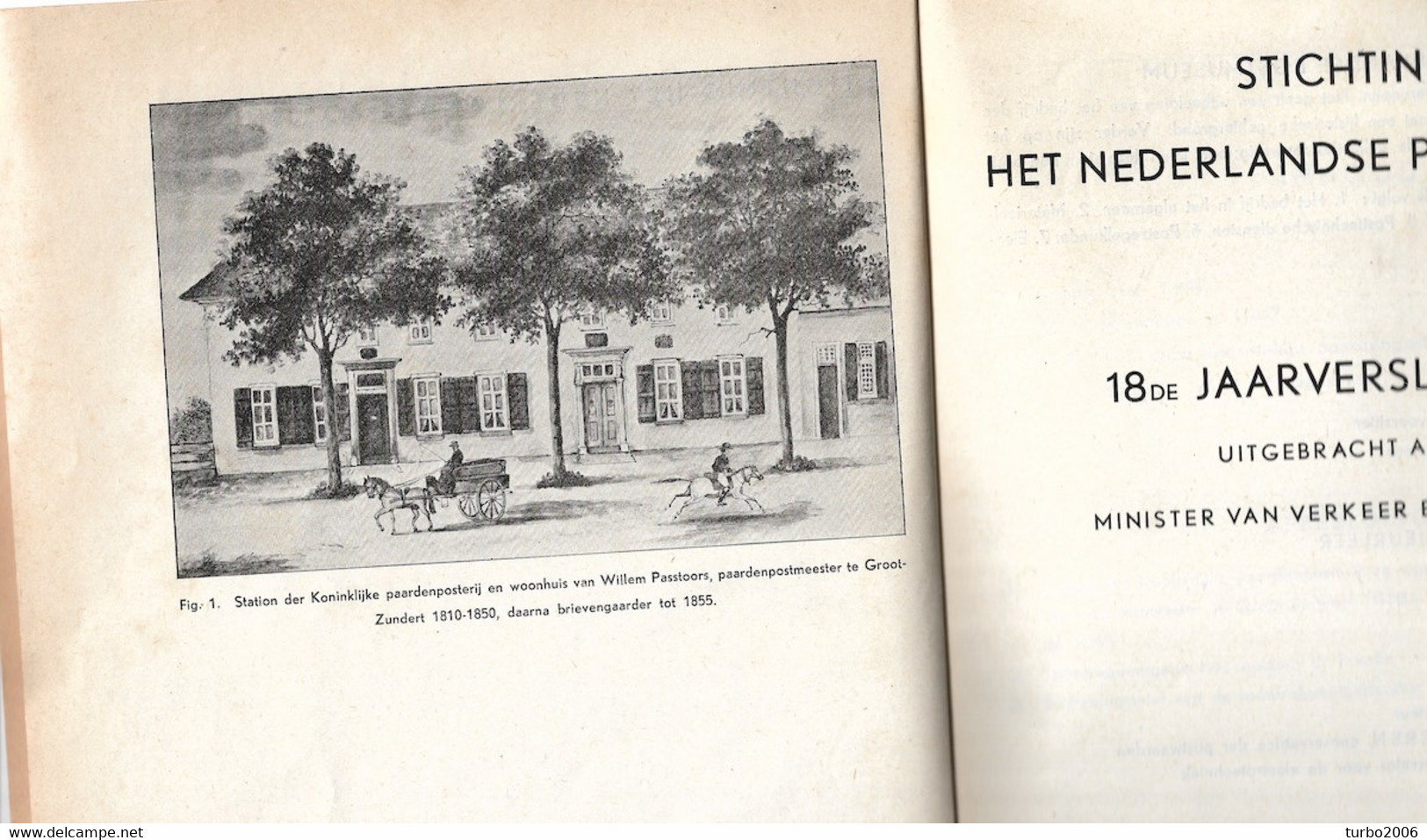 Stichting Het Nederlansche Postmuseum 18 E Jaarverslag 1947 Zie Scans Met Voorbeelden - Philately And Postal History