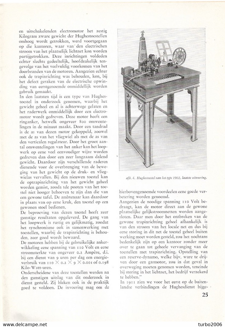 Stichting Het Nederlansche Postmuseum 20 E Jaarverslag 1949 Zie Scans Met Voorbeelden - Filatelia E Historia De Correos