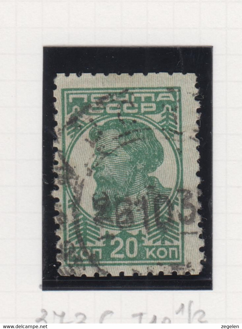 Sowjet-Unie Jaar 1929 Michel-cat. 373C Tanding 10 1/2 - Altri & Non Classificati