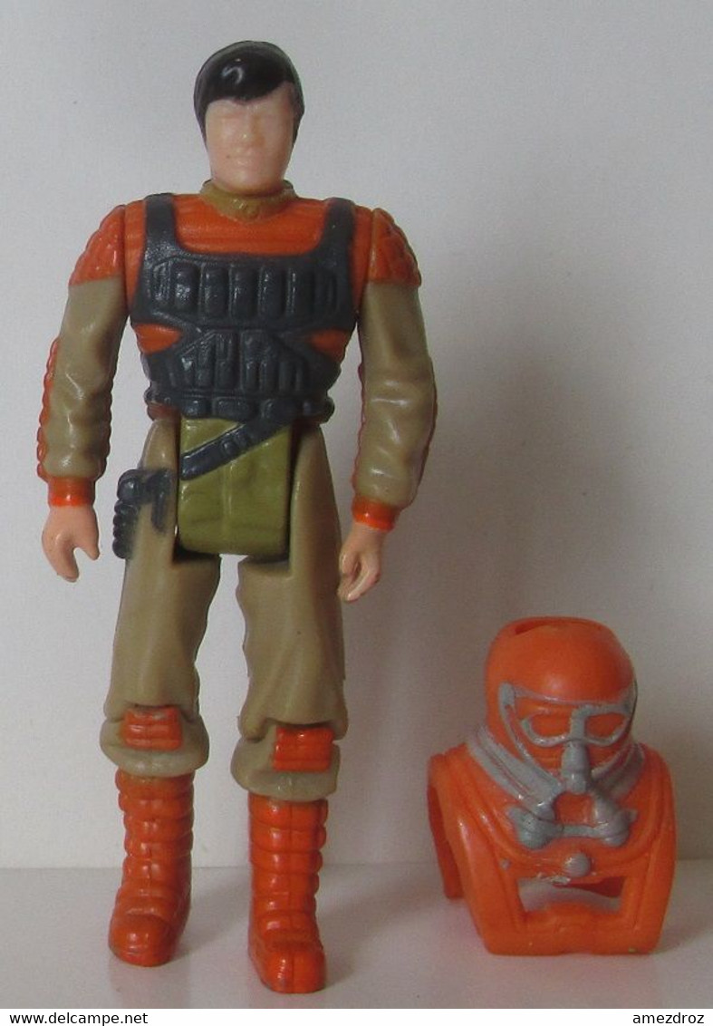 Figurine M.A.S.K Bruce Sato Size 1.00" (2.5cm) Lifter Mask Original 1985   (9) - Otros & Sin Clasificación