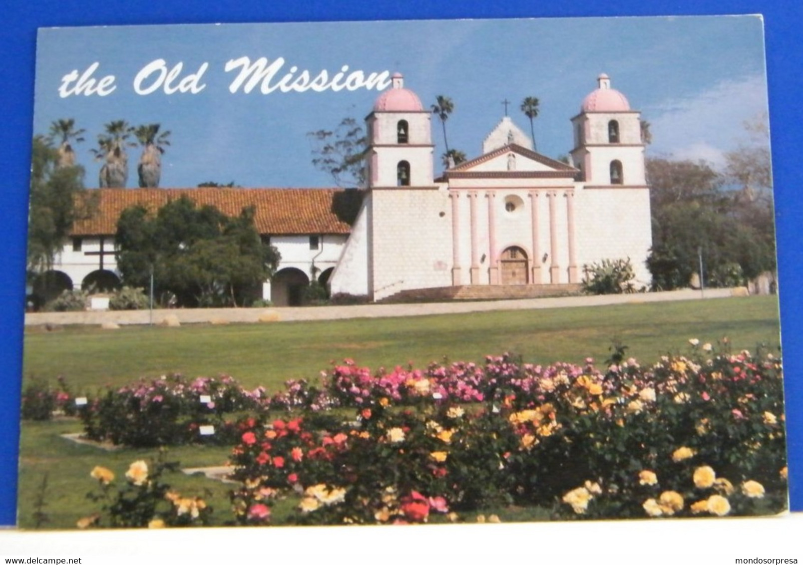 (S) SANTA BARBARA - THE OLD MISSION - VIAGGIATA - Santa Barbara