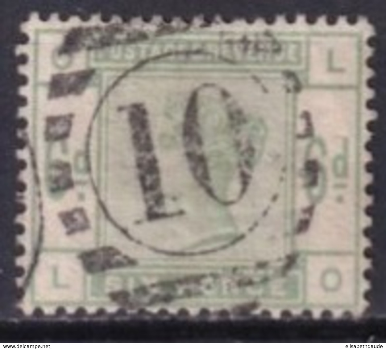 GB - 1883 - YVERT N° 83 OBLITERE - COTE = 250 EUR - Oblitérés