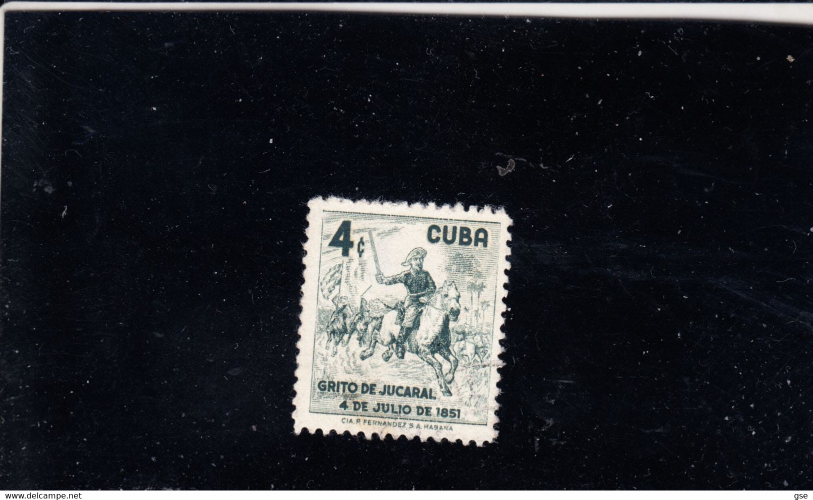 CUBA  1957 - Yvert  457° - Aguero - Oblitérés