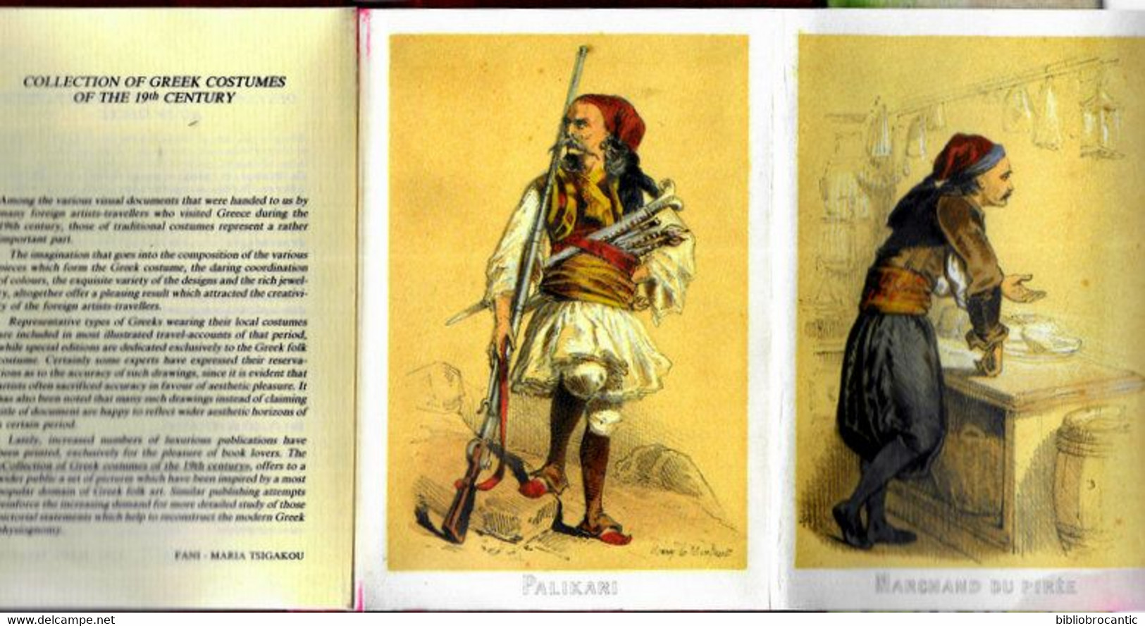 * COLLECTION OF 24 GREEK COSTUMES Of The 19th CENTURY * By FANI-MARIA TSIGAKOU - Autres & Non Classés