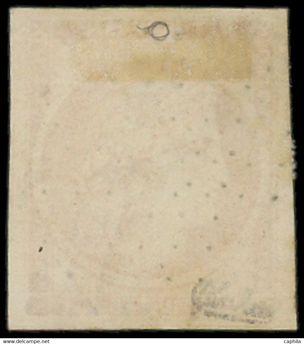 O FRANCE - Poste - 5, Obl. PC 898, Signé Calves, Belles Marges: 40c. Orange - 1849-1850 Ceres